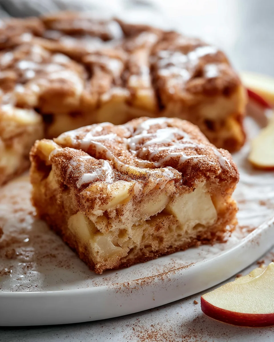 Zimtschnecken Apfelkuchen: Herbstlicher Genuss, unwiderstehlich!