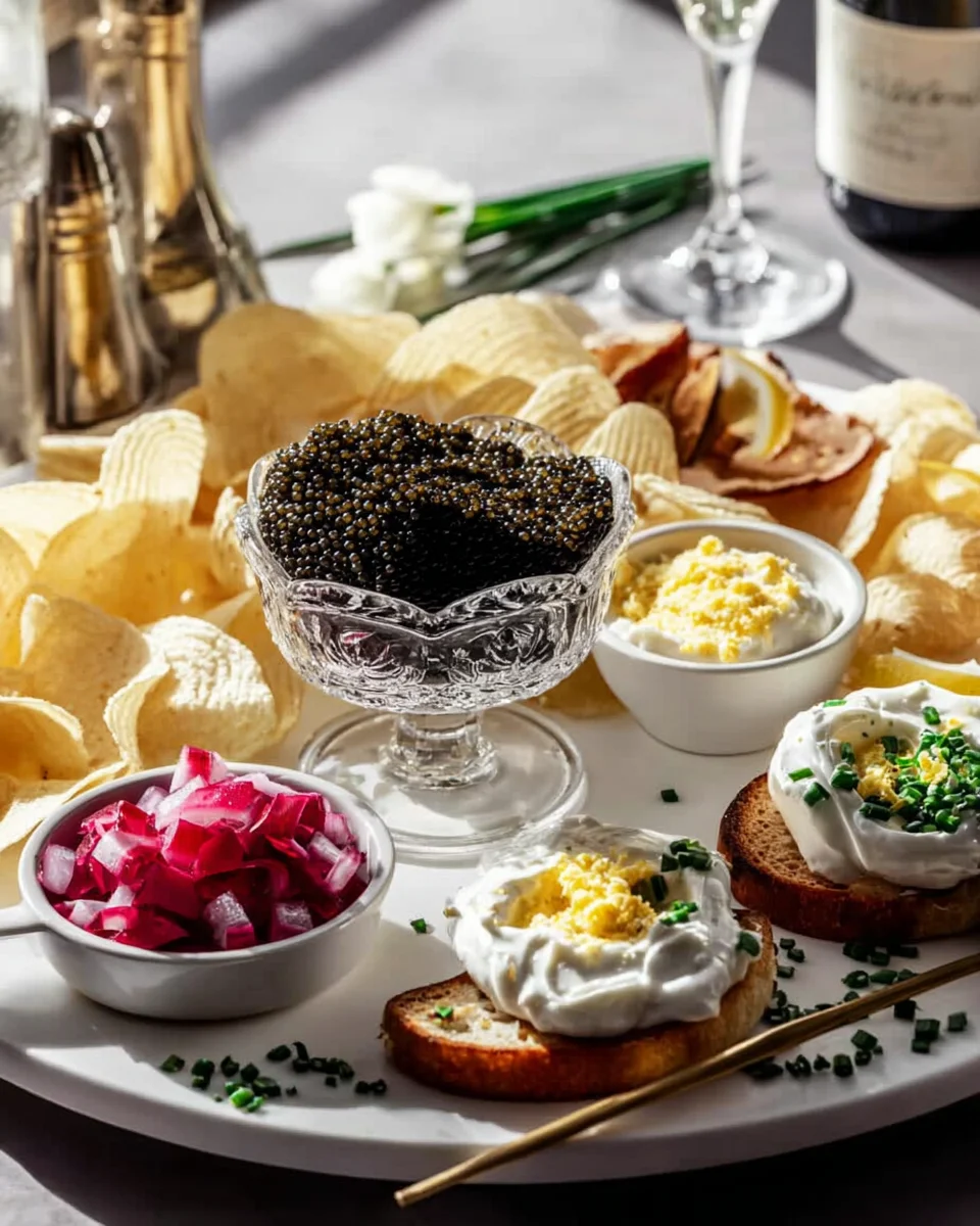 Verführerischer Caviar-Appetizer für besondere Anlässe