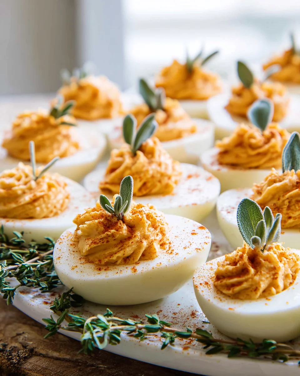 Köstliche Thanksgiving Teufelseier für dein Festmenü!
