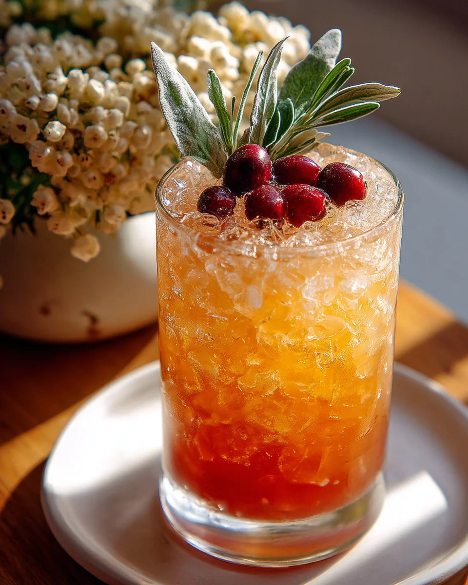 Thanksgiving Mocktail