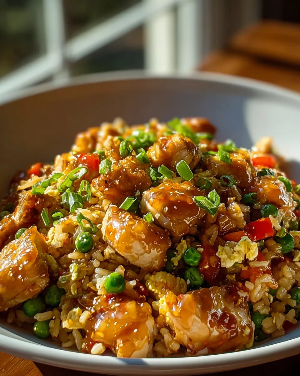 Bang Bang Chicken Fried Rice