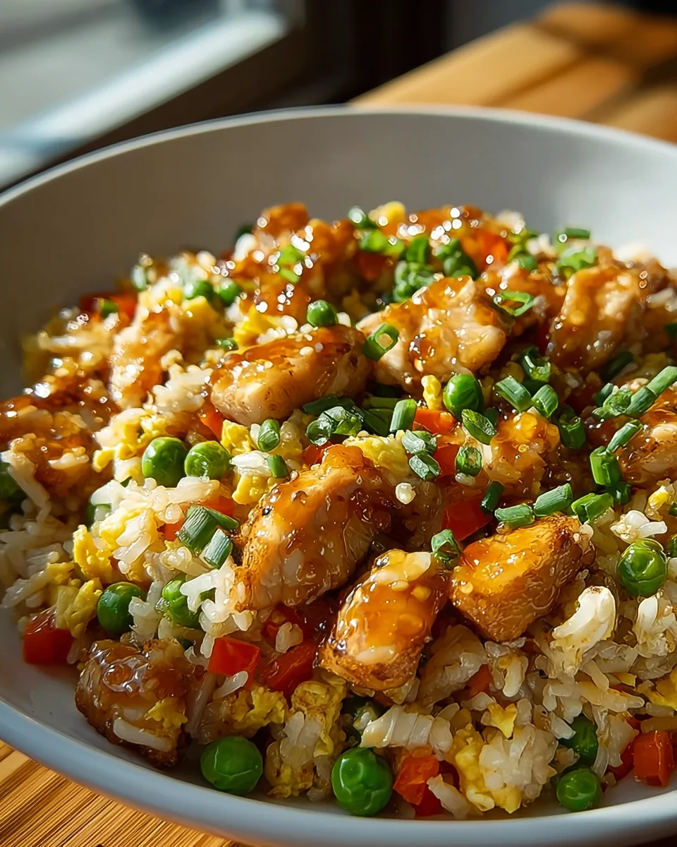Bang Bang Chicken Fried Rice – Schnelles Rezept für Genuss!