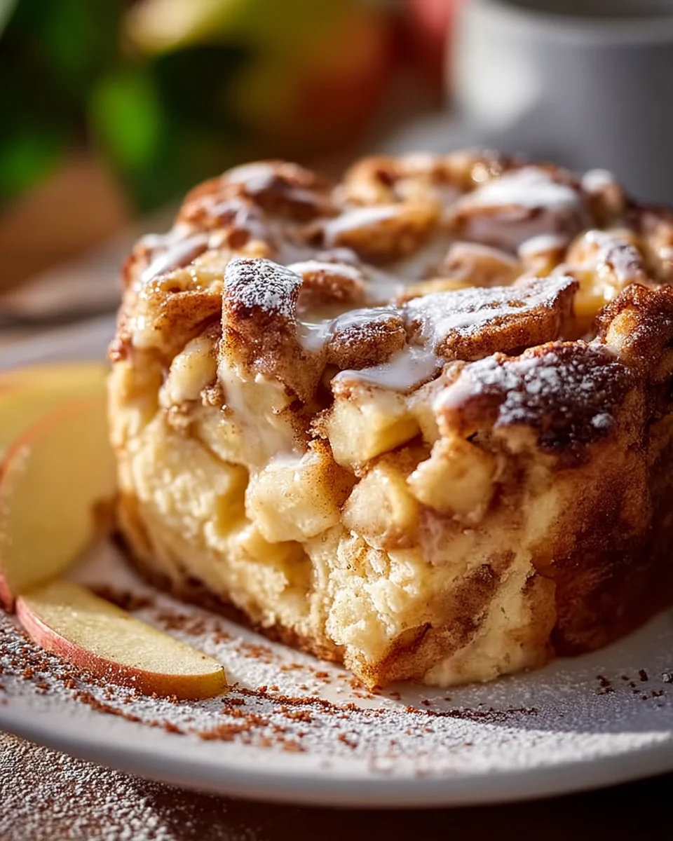 Saftiger Zimtschnecken Apfelkuchen – Ein Genuss für jeden Tag!