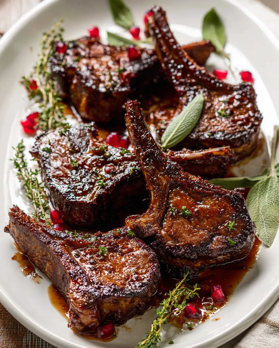 Fancy Granatapfel-Lammkoteletts: Ein Fest für die Sinne!