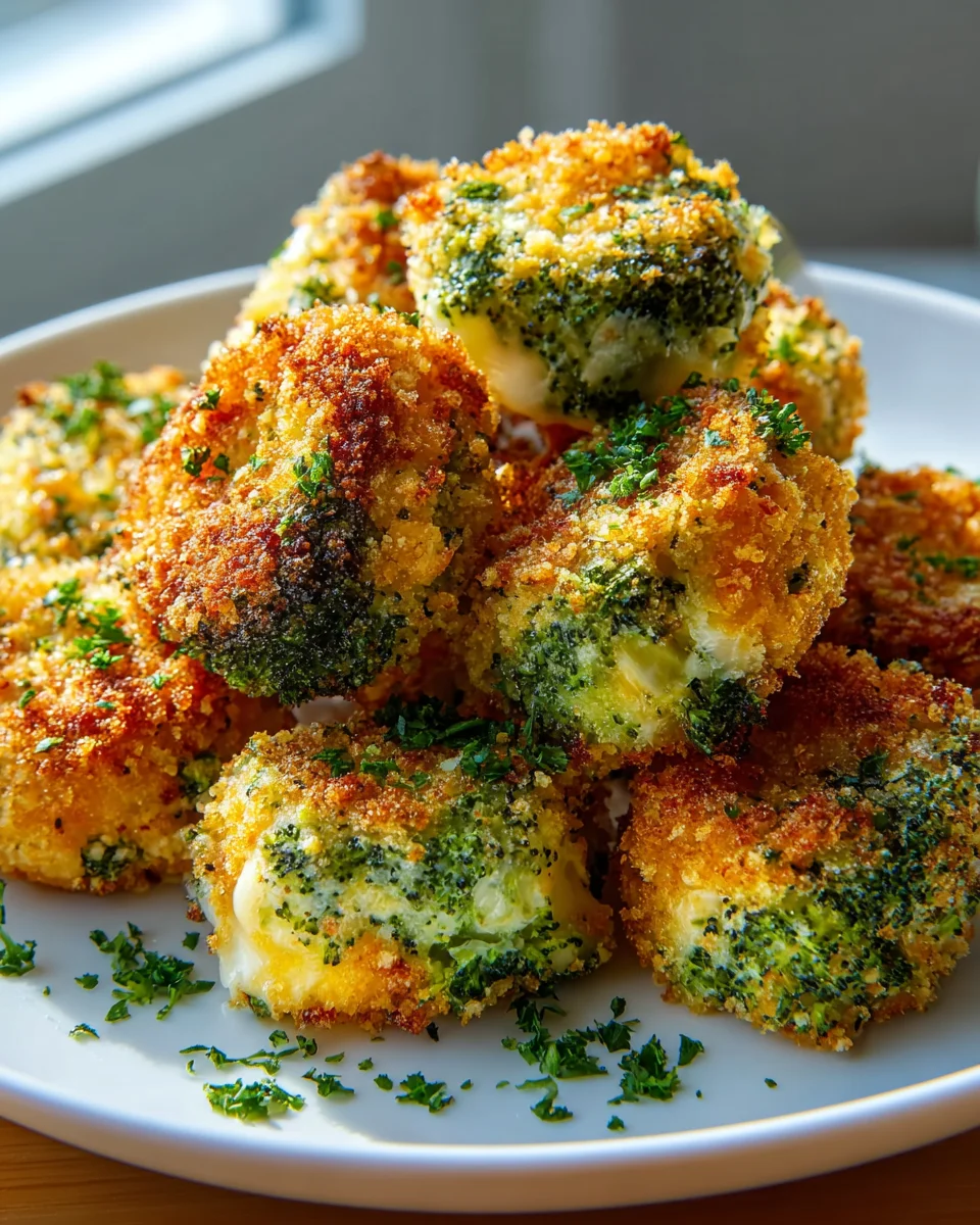 Knusprige Brokkoli Käse Nuggets: Einfach & Lecker Rezept