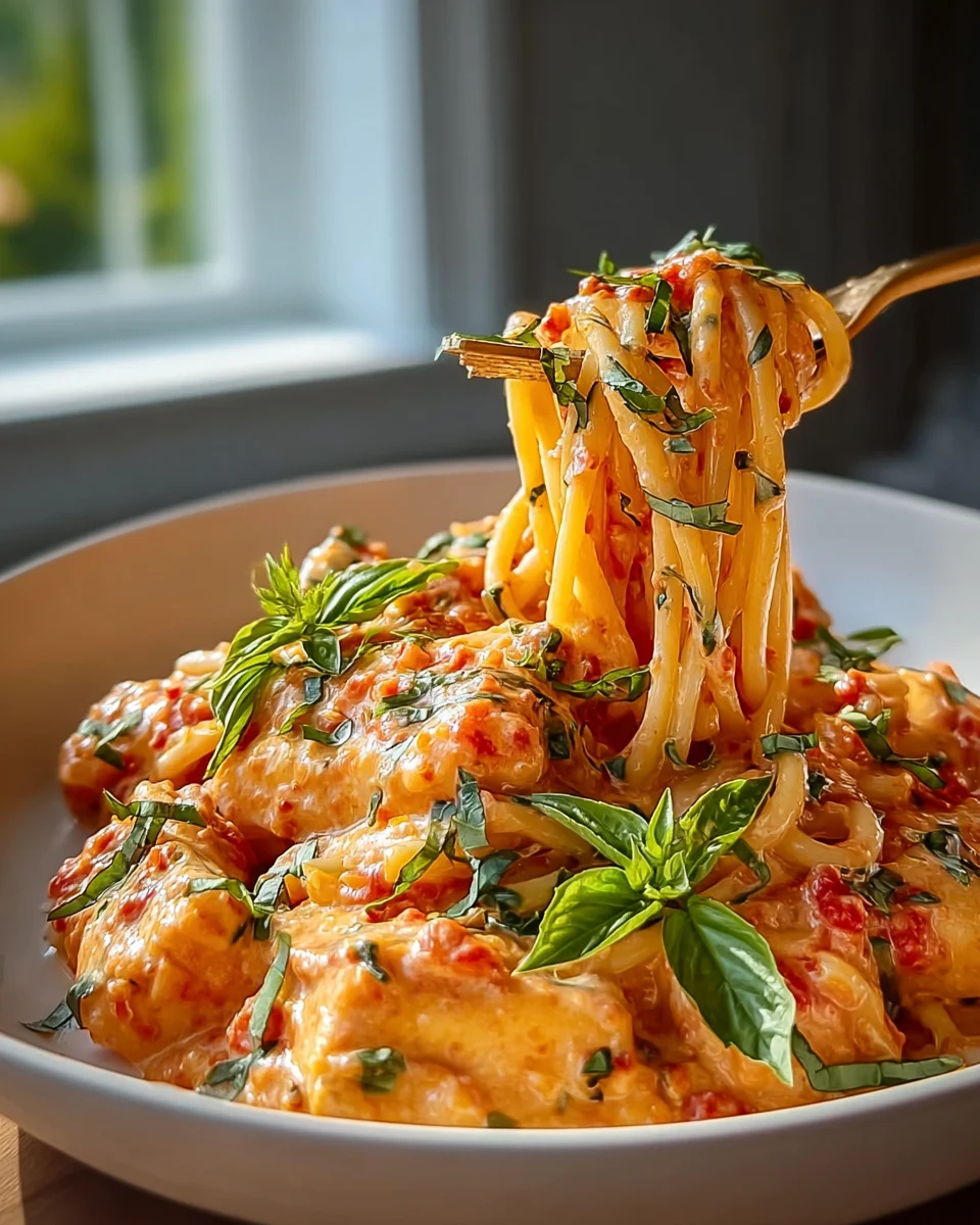 Cremige Tomaten-Knoblauch-Pasta: Einfaches Rezept genießen!