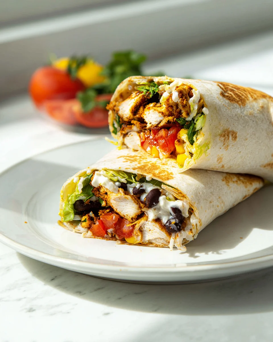Chipotle Ranch Grillhähnchen Burrito – Lecker und einfach!