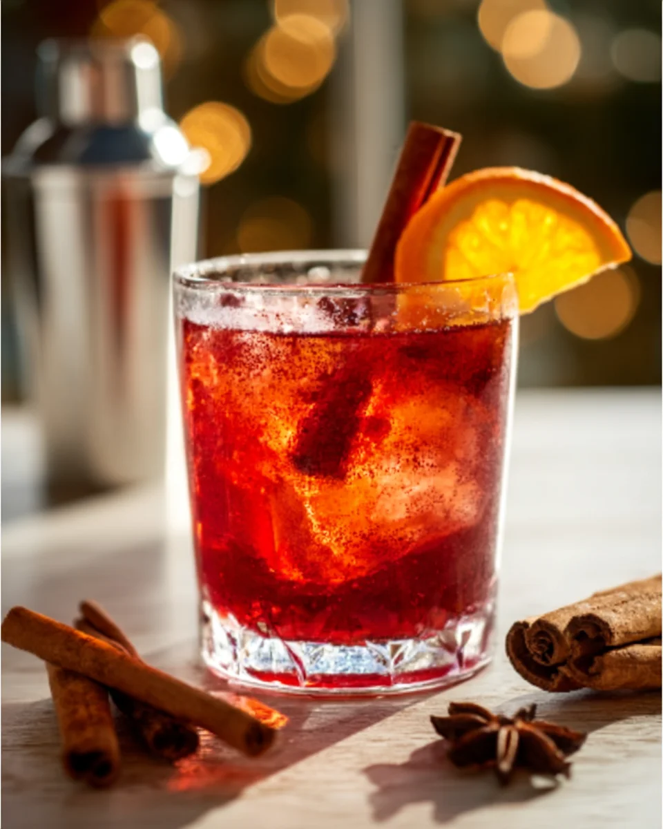 Winter Spiced Negroni Cocktail: Wärmende Rezeptideen für kalte Nächte