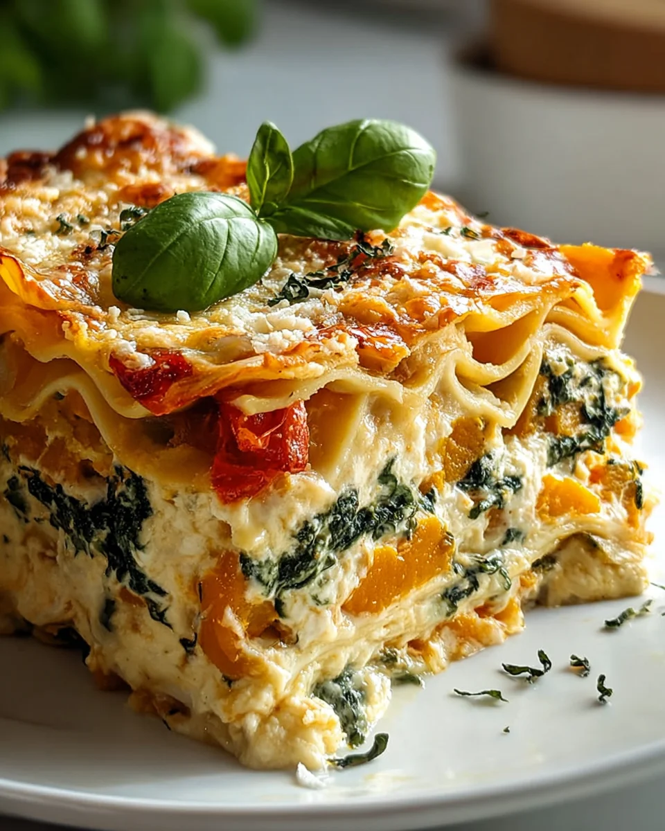 Kürbis-Spinat-Lasagne: Das ultimative Rezept für Genießer!