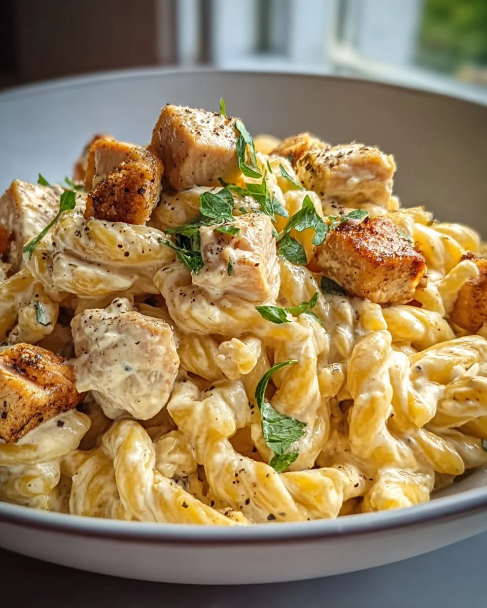 Creamy Chicken Feta Pasta – Das ultimative Rezept für Genießer!