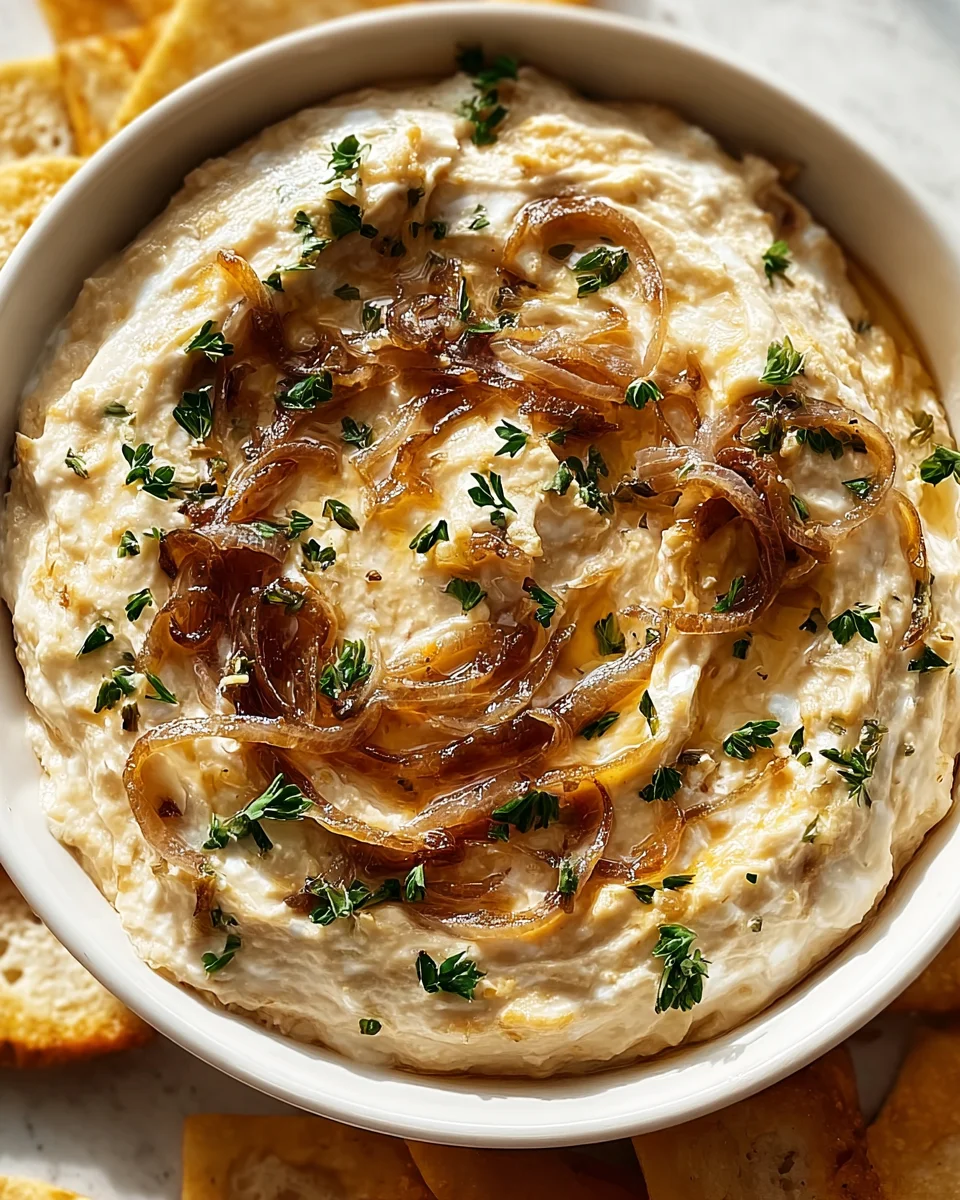Gordon Ramsays Rezept für karamellisierten Zwiebel-Dip