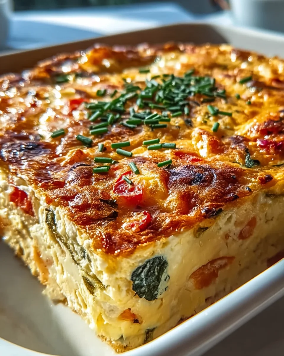 Proteinreicher Huttenkäse Eierauflauf – Dein perfekter Start!