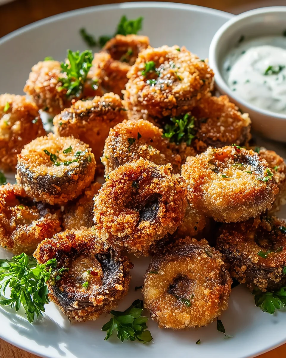 Leckere Air Fryer Ranch Champignons – Schnell und Einfach!