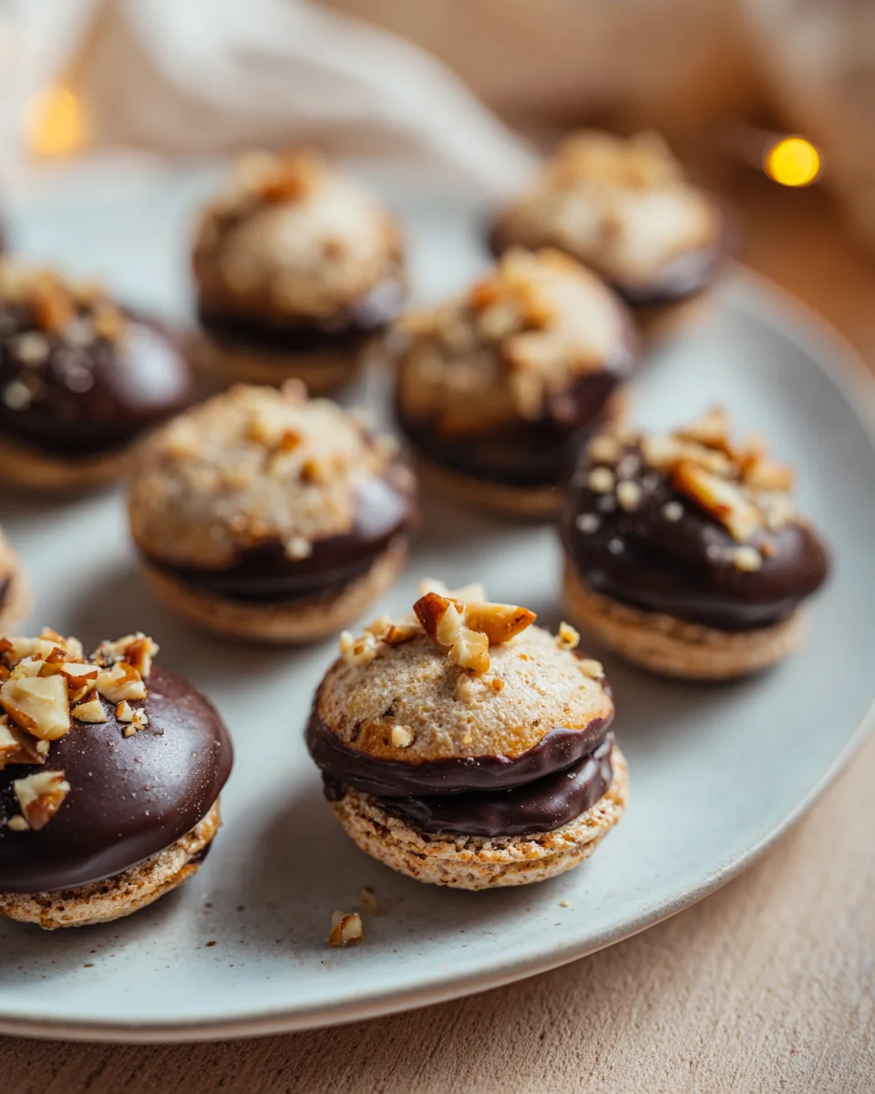 Saftige Nuss Marzipan-Makronen – Mega lecker und alkoholfrei!