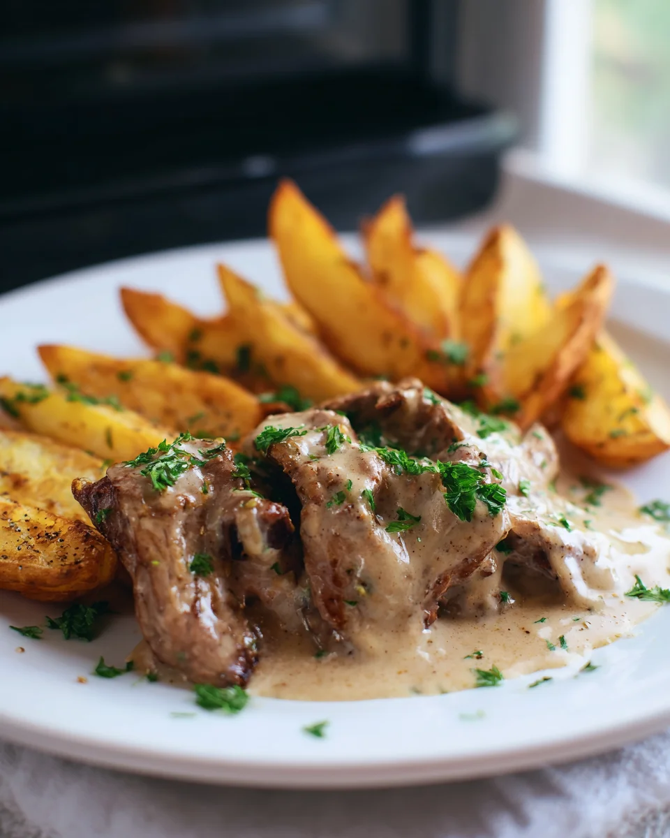 Saftiges Rinder-Gyros: Dein griechischer Traum mit cremiger Soße