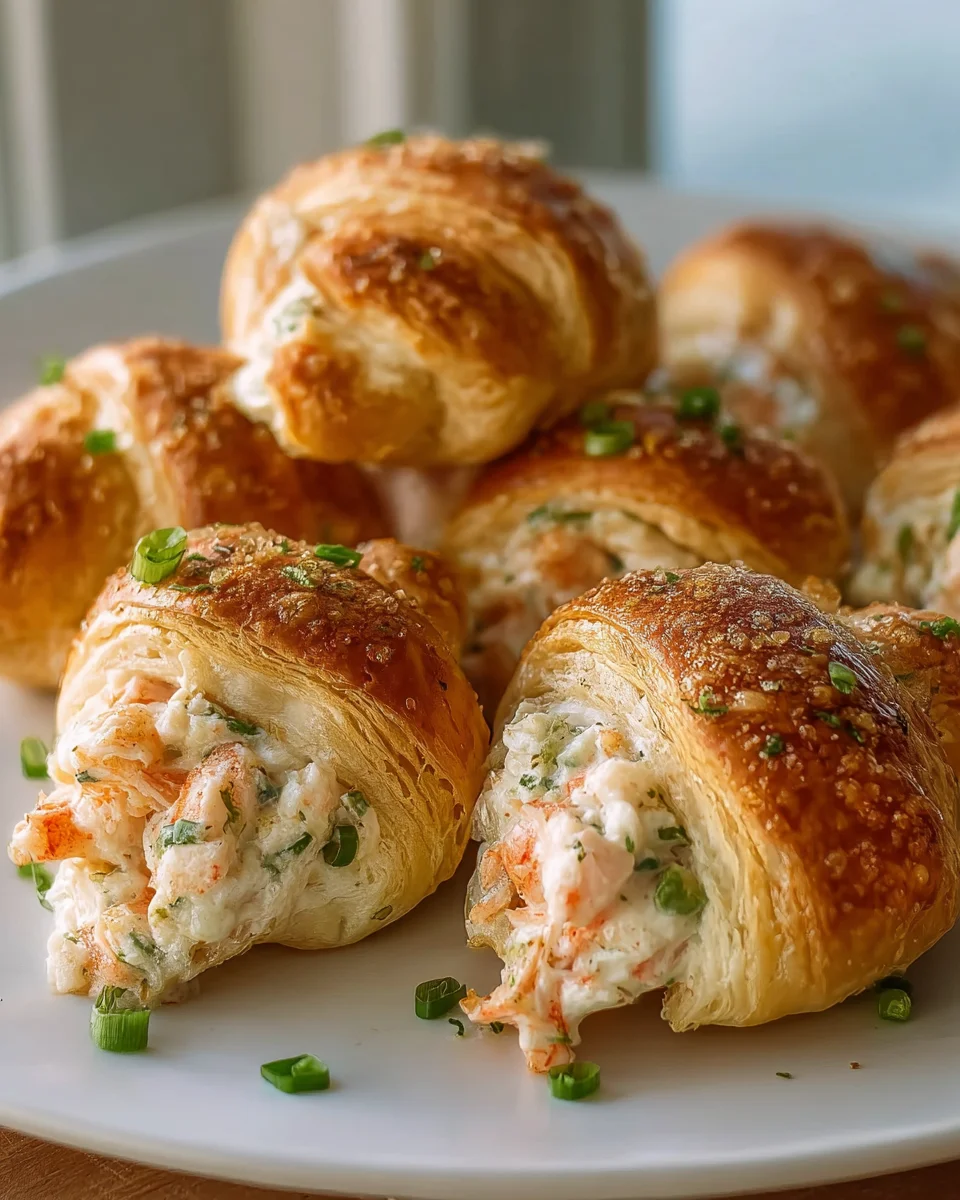 Shrimp Crab Stuffed Crescent Bombs – Einfache, köstliche Leckerbissen