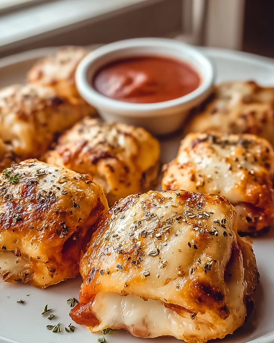 Knusprige Luftfritteuse Pizza Rollen – Einfaches Rezept!