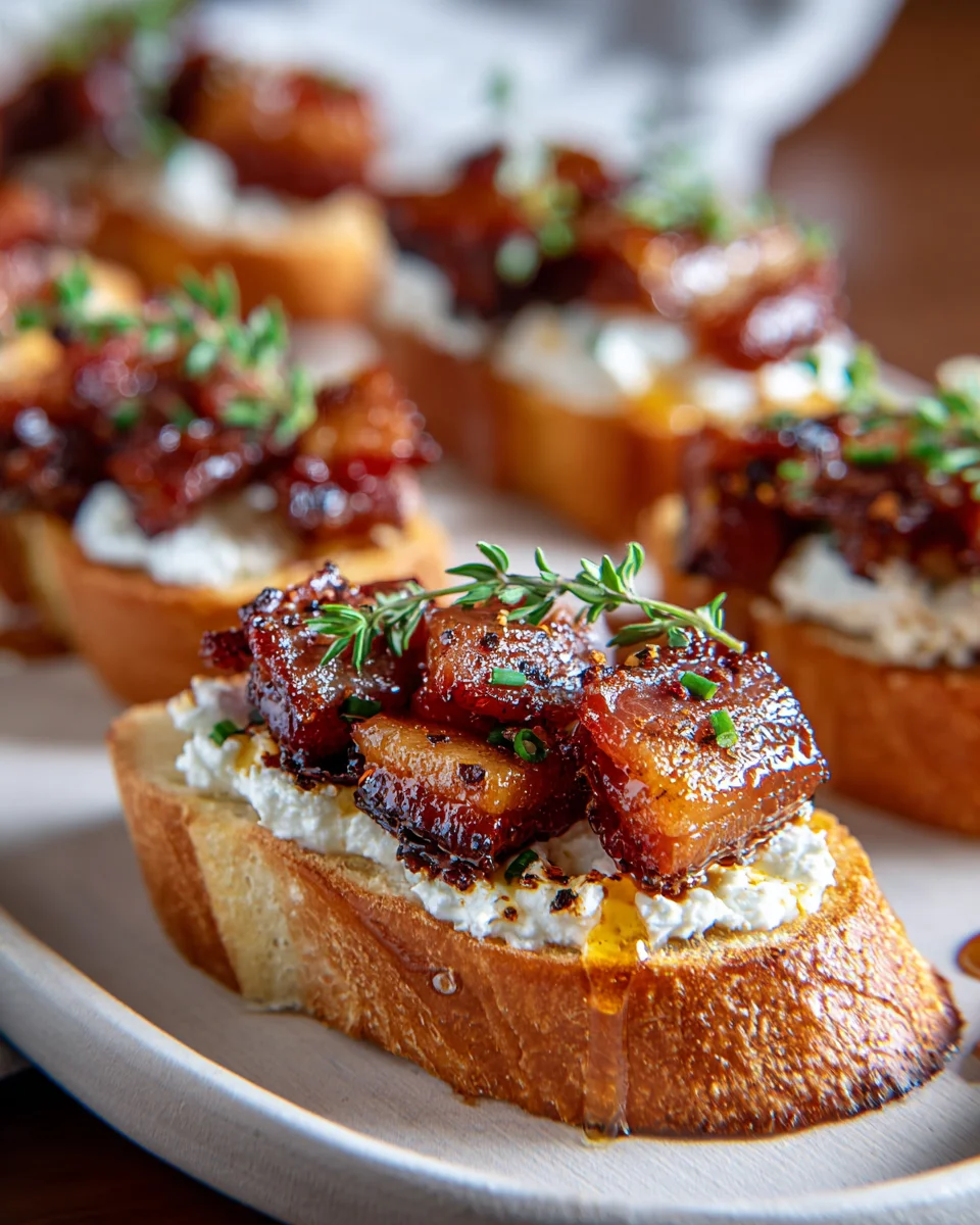 Million Dollar Beef Bacon Crostini – Ein Hochgenuss für Feinschmecker!