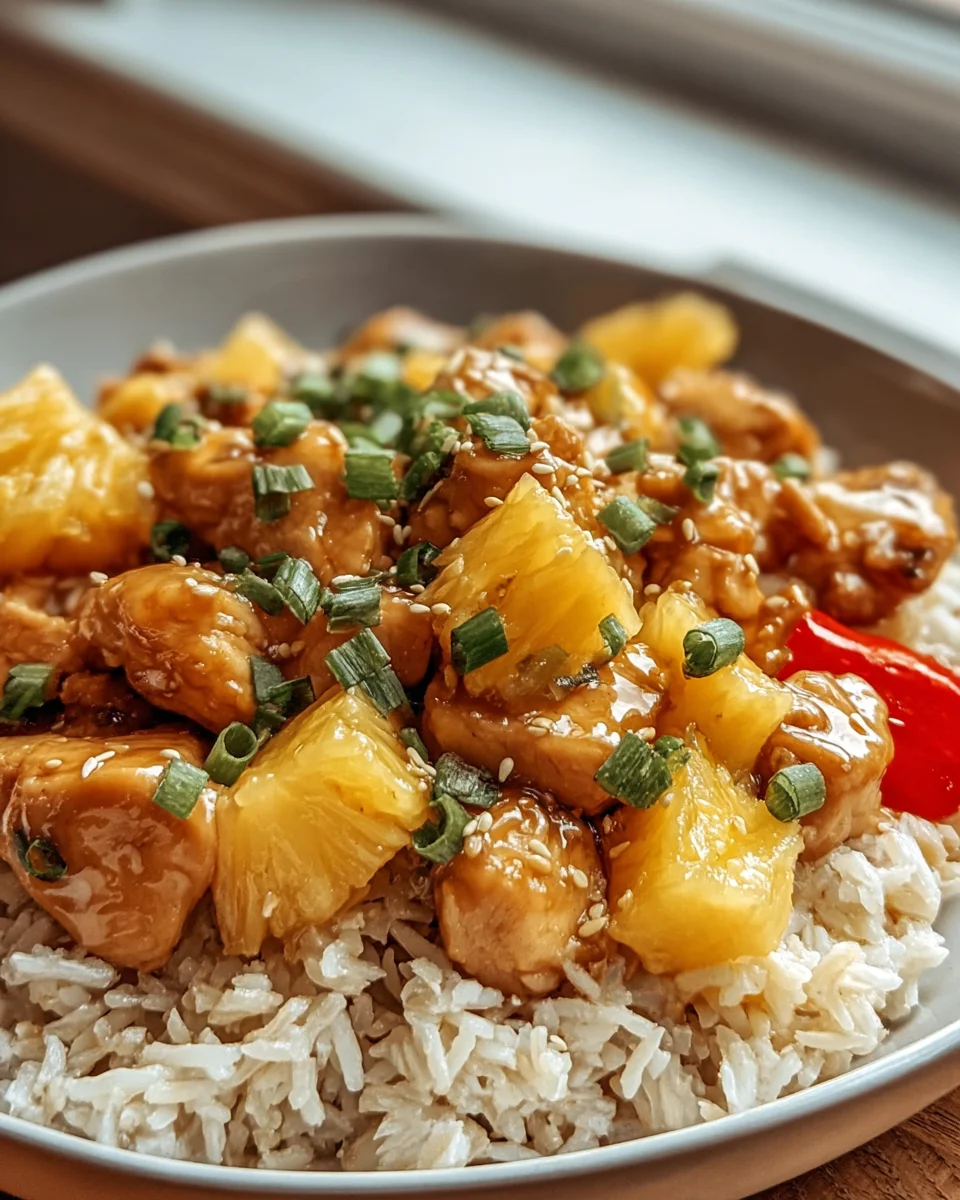 Dein Ananas Hähnchen Reis: Schnell, einfach, exotisch!