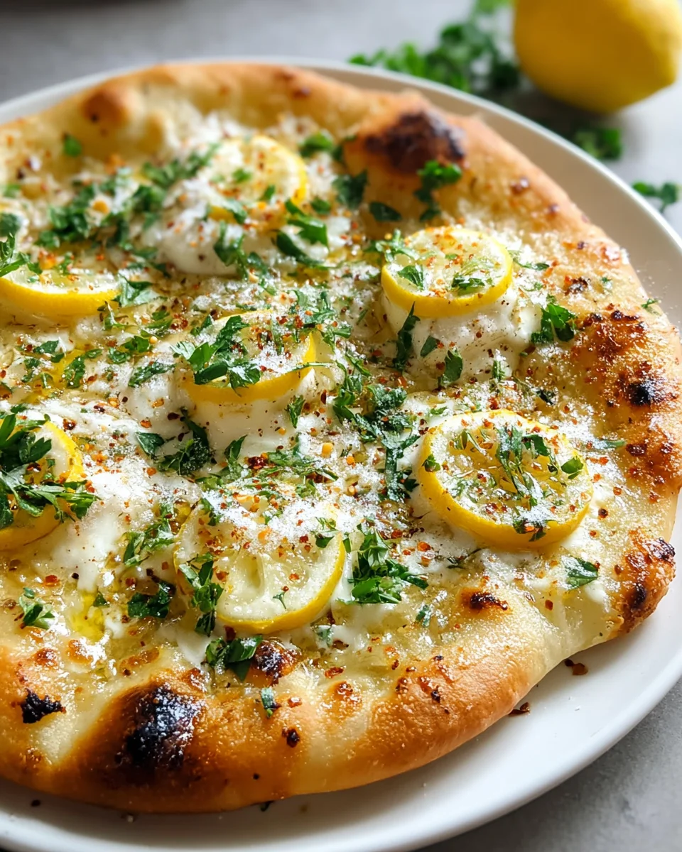Lemon Mozzarella Pizza: Frisch und lecker selbstgemacht!
