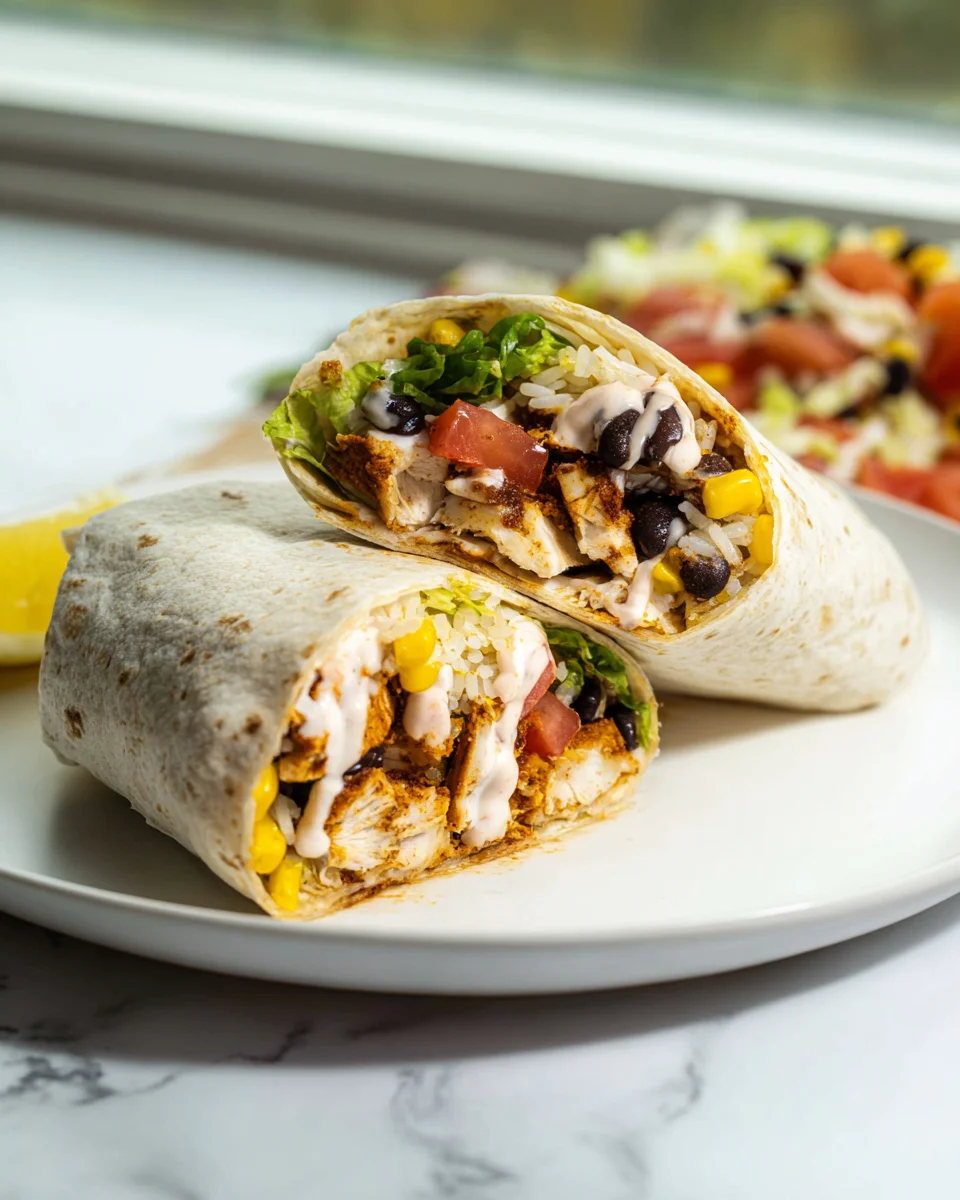 Chipotle Ranch Grillhähnchen Burrito – Lecker und einfach!