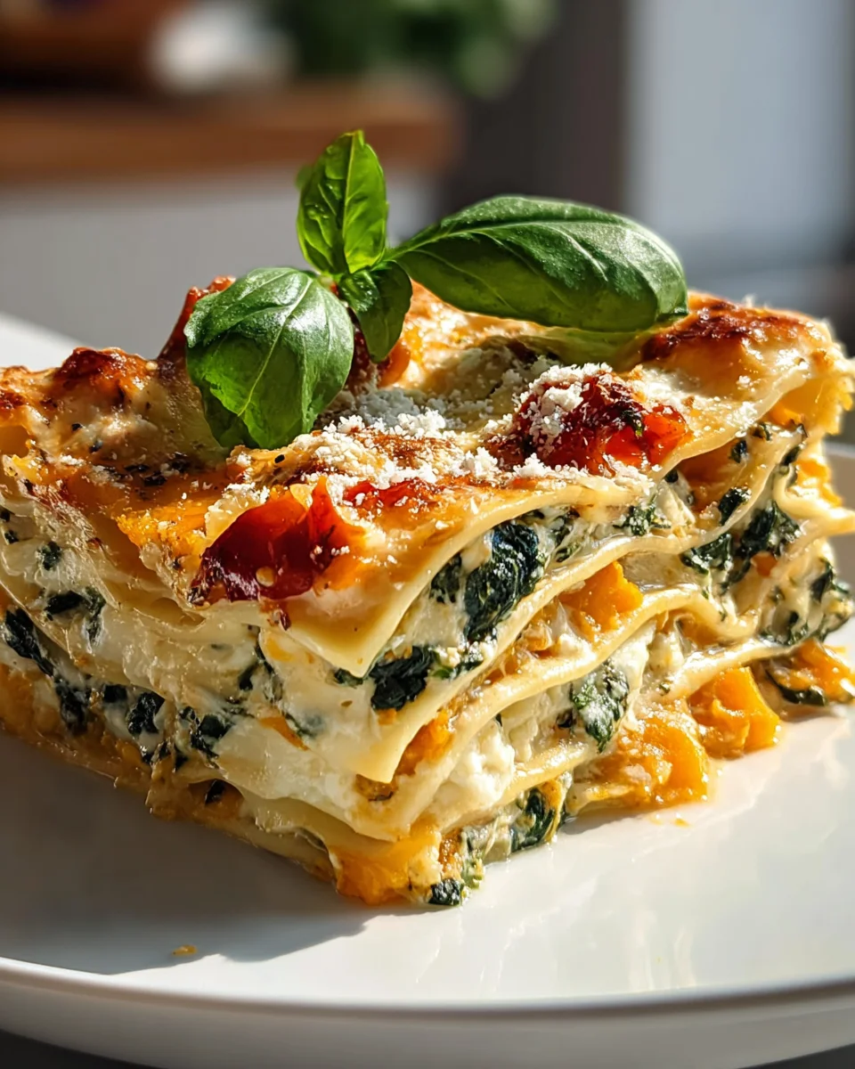Kürbis-Spinat-Lasagne: Das ultimative Rezept für Genießer!