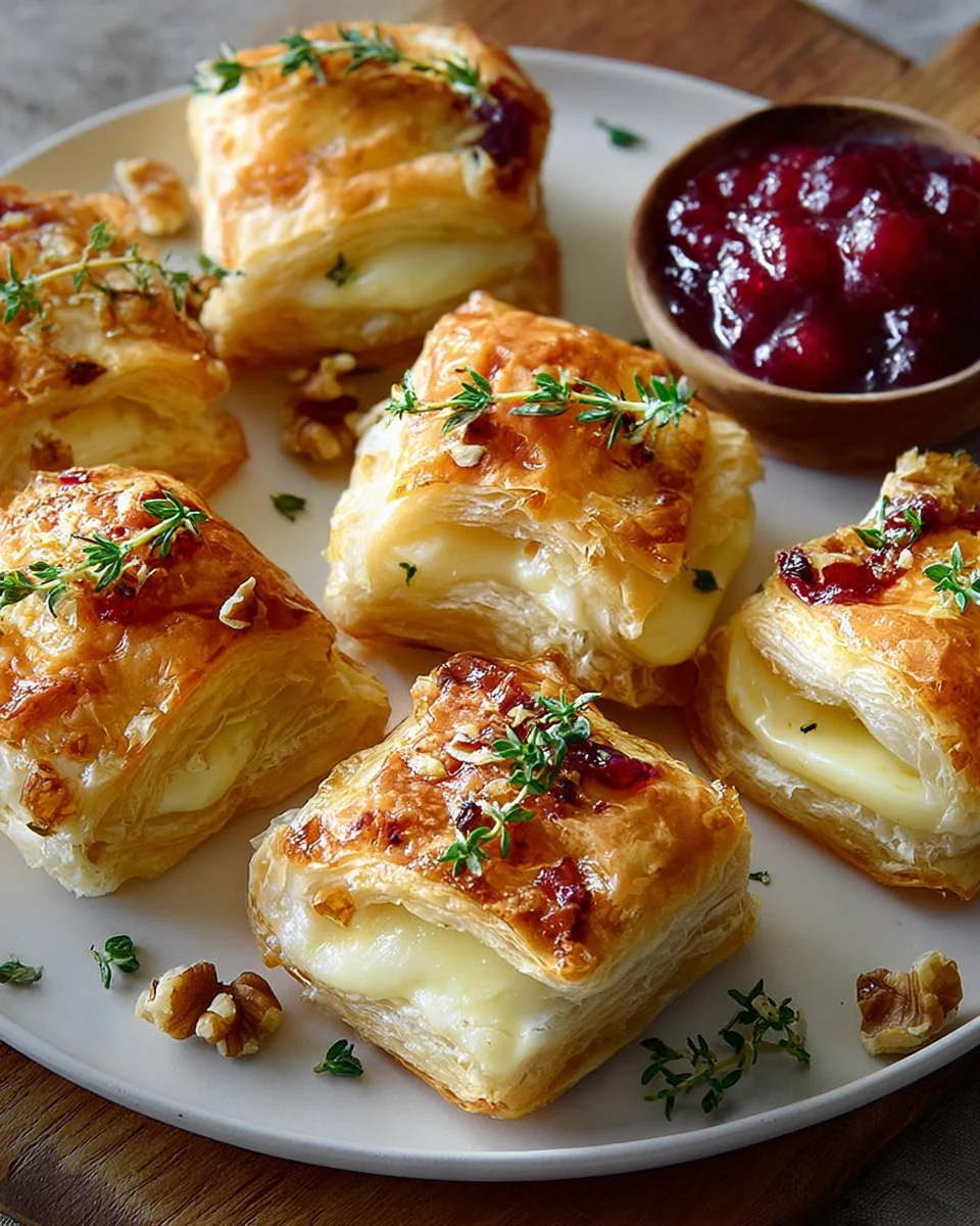 Camembert Blätterteig Happen: Köstliche Snacks einfach selbst gemacht!