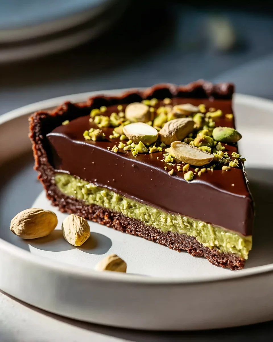 Schokoladen-Pistazien-Tarte: Ein himmlisches Rezept!