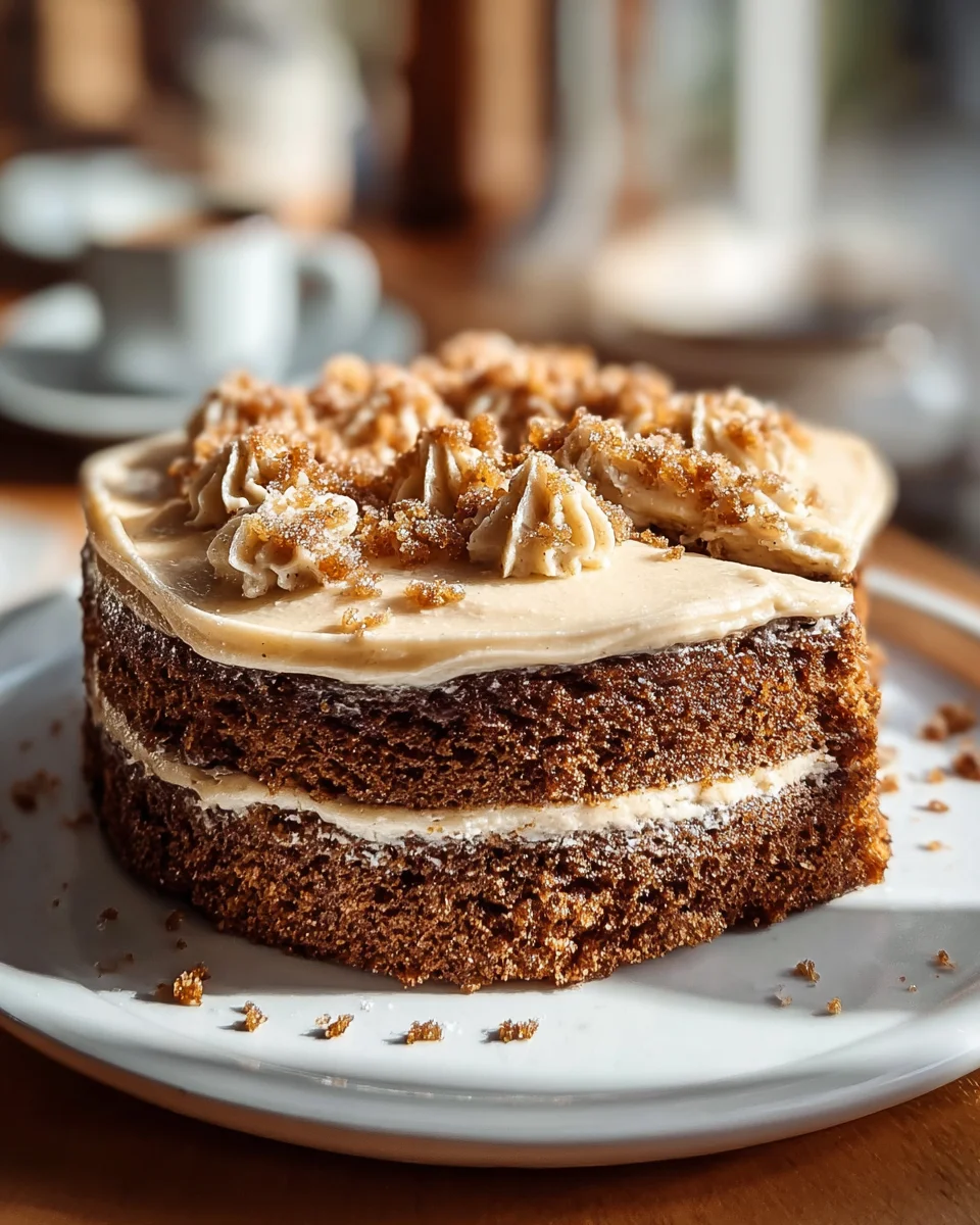 Gin Extravaganza: Lebkuchen-Kuchen mit Zimt-Melasse-Frosting!