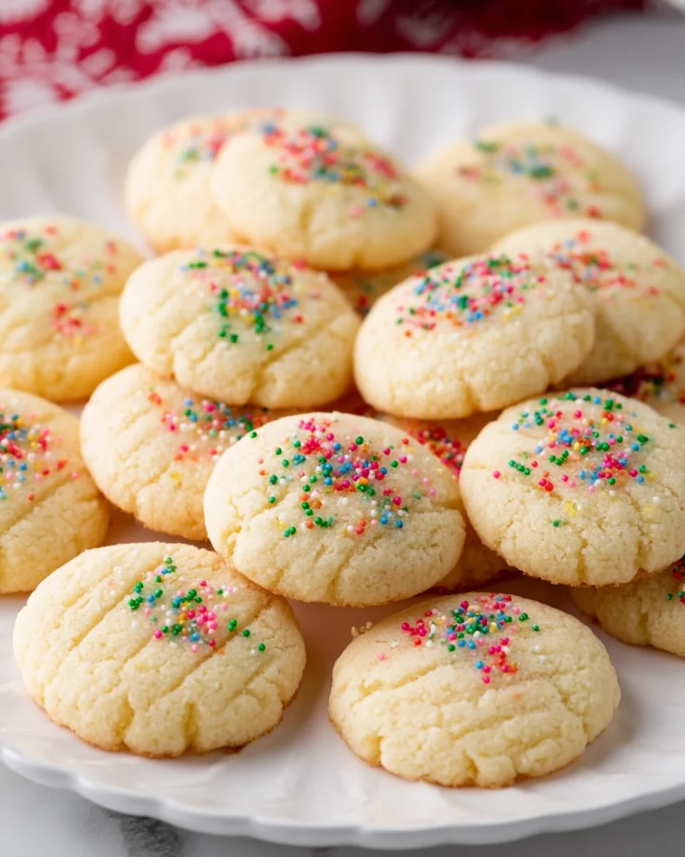 Leckere Whipped Shortbread Cookies – einfach und zart!