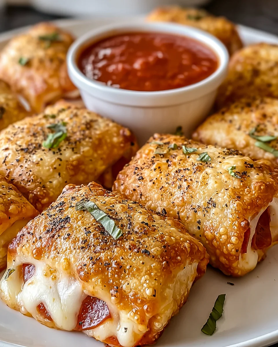 Luftfritteuse Pizza Rollen: Knuspriger Snack für jeden Anlass!