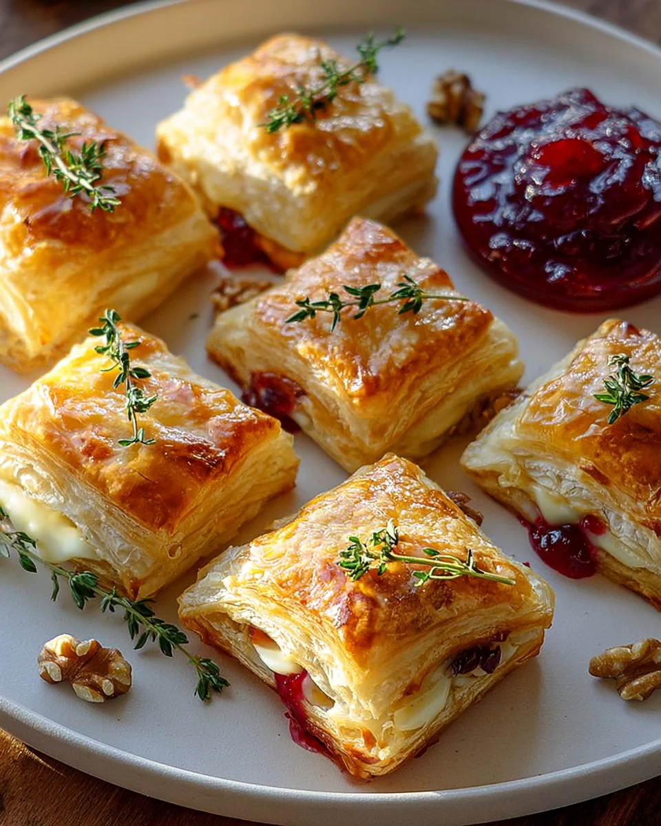 Camembert Blätterteig Happen: Köstliche Snacks einfach selbst gemacht!