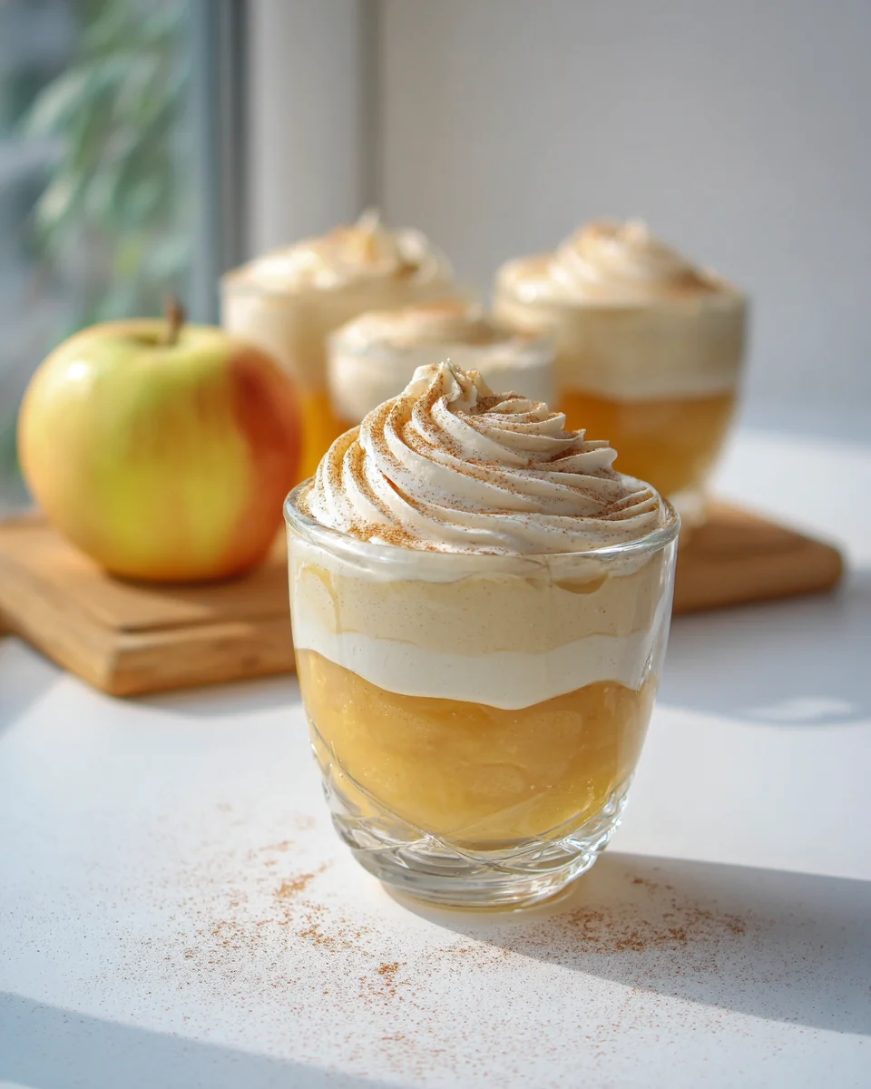 Zimtcreme mit Apfelmus: Cremig, fruchtig & einfach lecker!