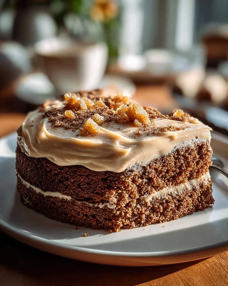 Gin Extravaganza: Lebkuchen-Kuchen mit Zimt-Melasse-Frosting!