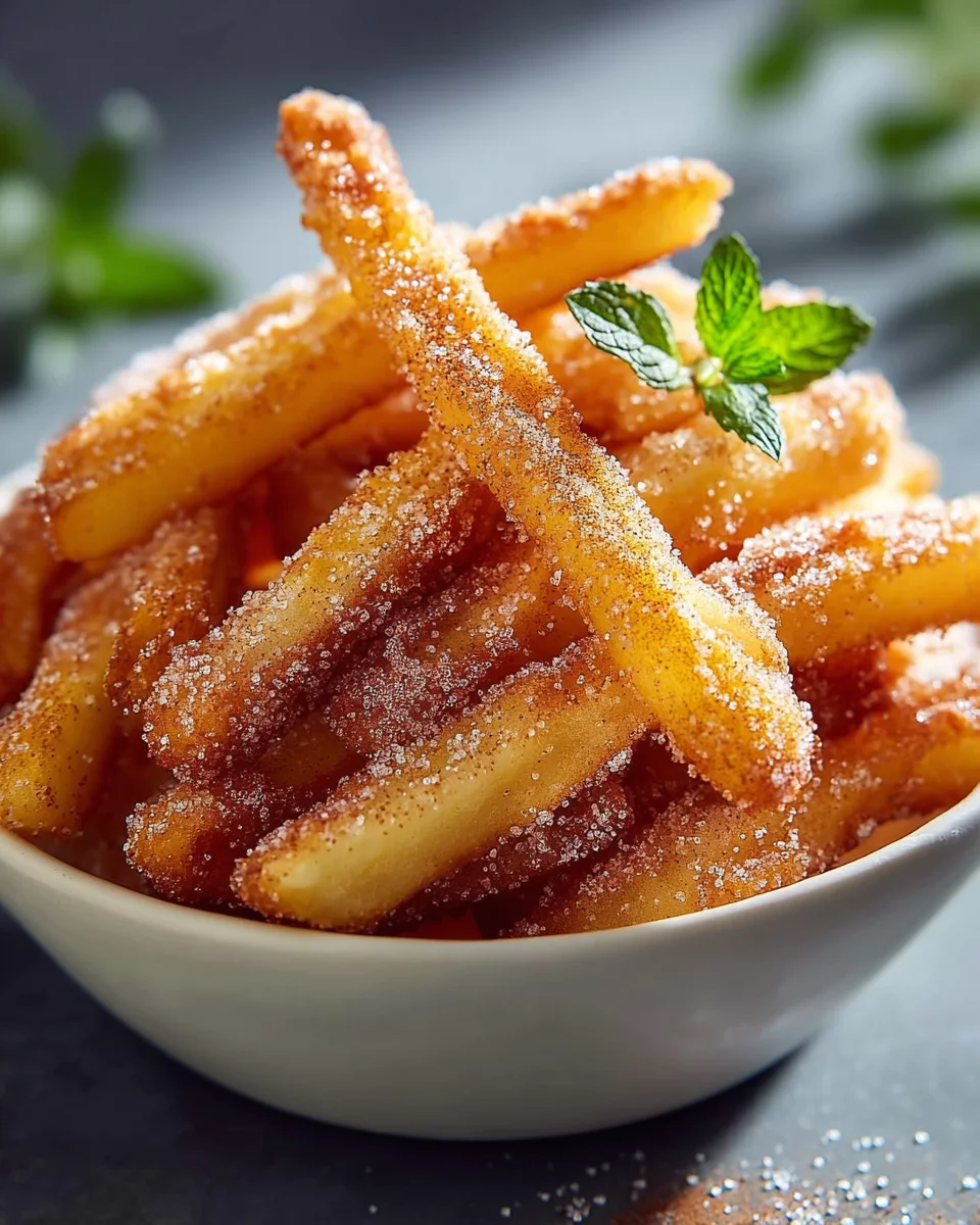 Krosse Apfelsticks im Airfryer – Einfaches Rezept für Genuss!