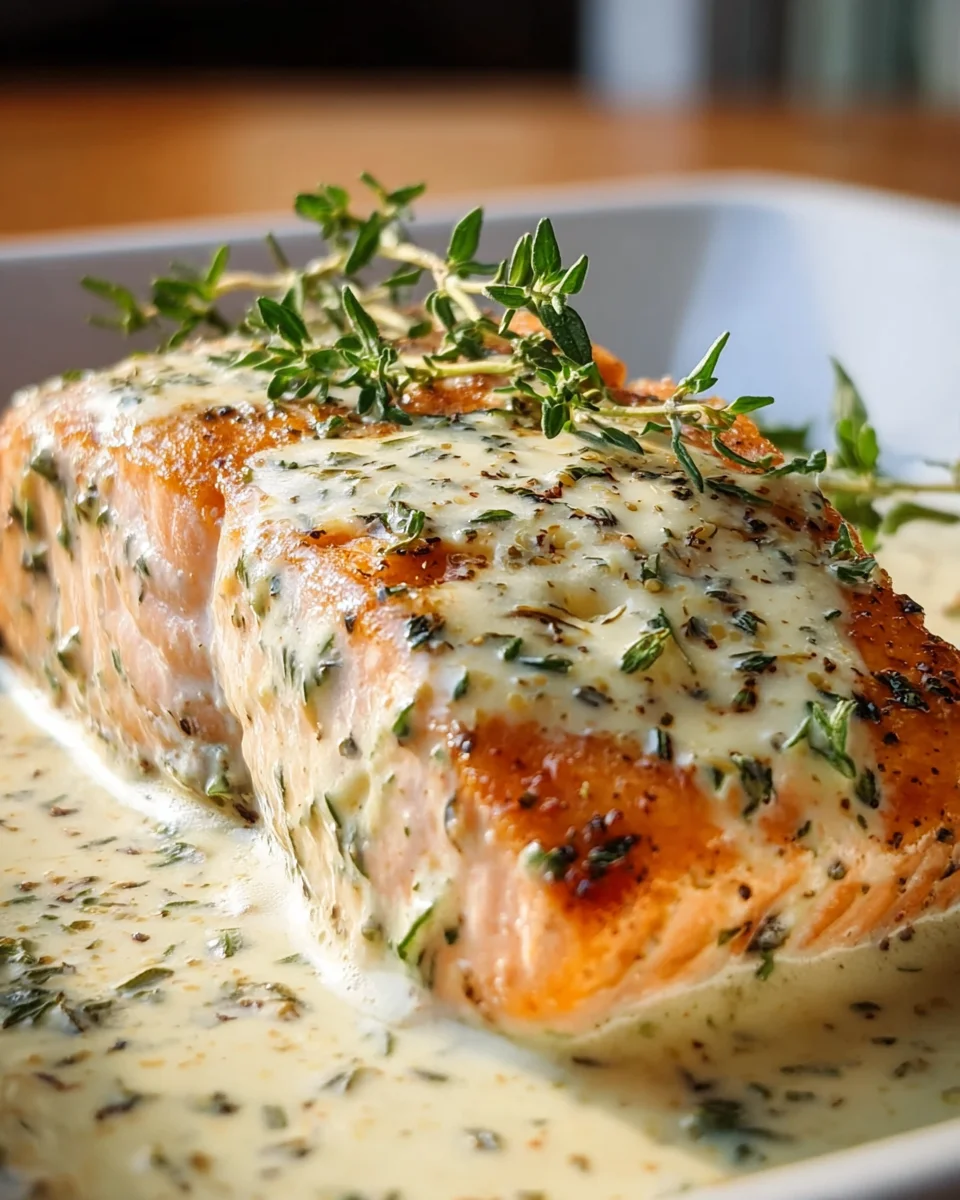 Cremiges Lachsfilet aus dem Ofen – Saftig und einfach zubereitet!