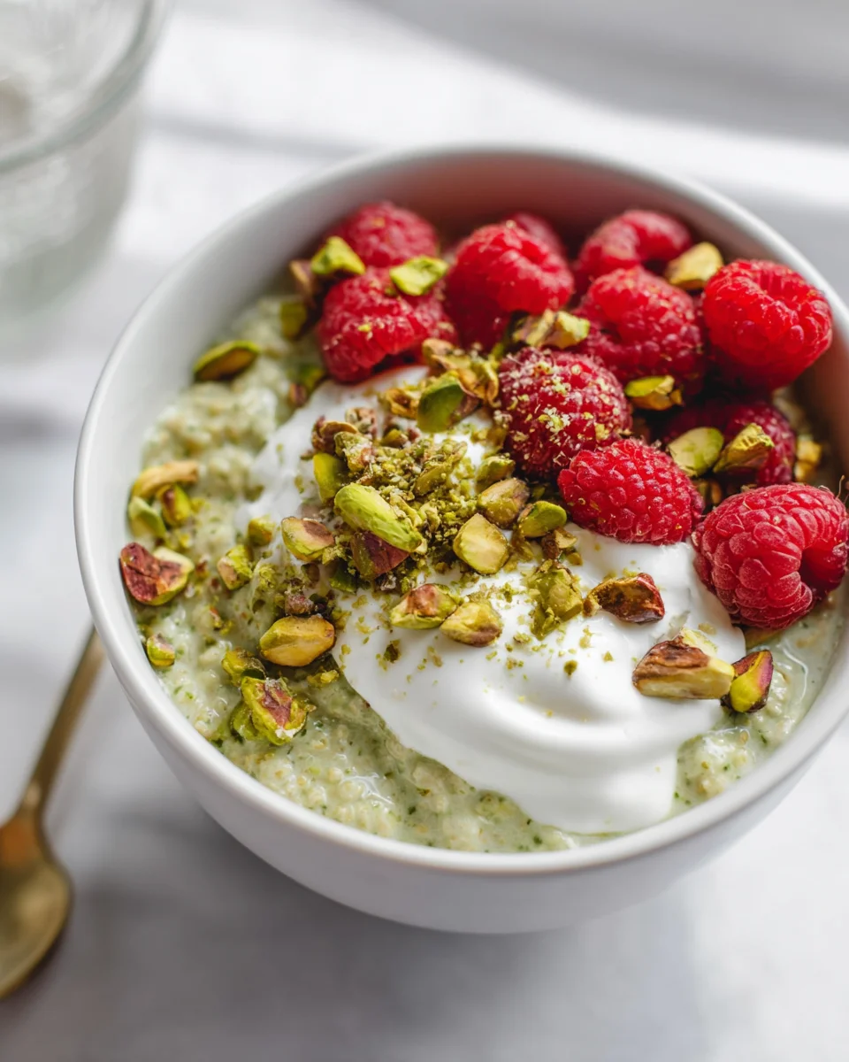 Pistazien Overnight Oats: Cremig & Gesund ins Frühstück starten!