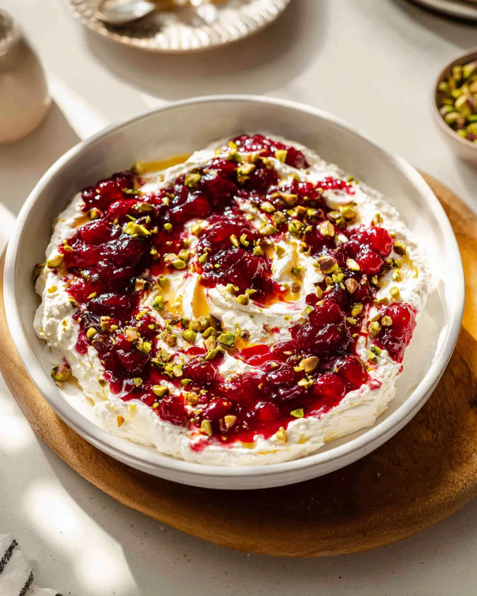Cranberry Whipped Feta Dip – Ein köstlicher Party-Hit!