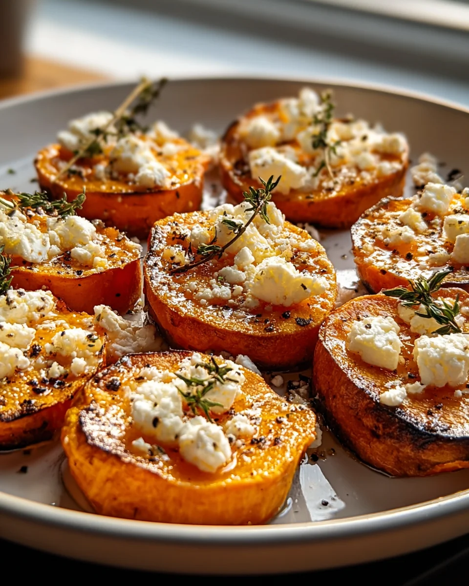 Honig Feta Süßkartoffel Runden – Ein köstliches Rezept!