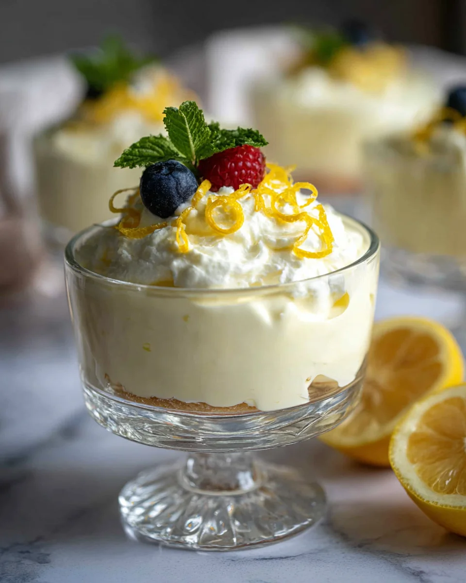 Luftige Zitronen Mascarpone Creme – Das perfekte Dessert!