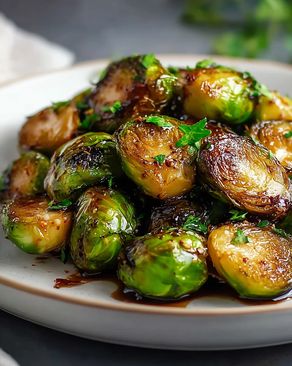 Knuspriger Airfryer Rosenkohl & Balsamico – Das Rezept!