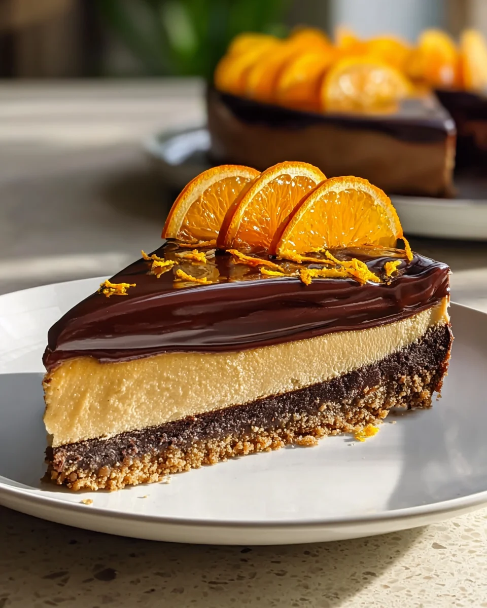 Schokoladen-Orangen-Cheesecake: Ein dekadentes Dessert!