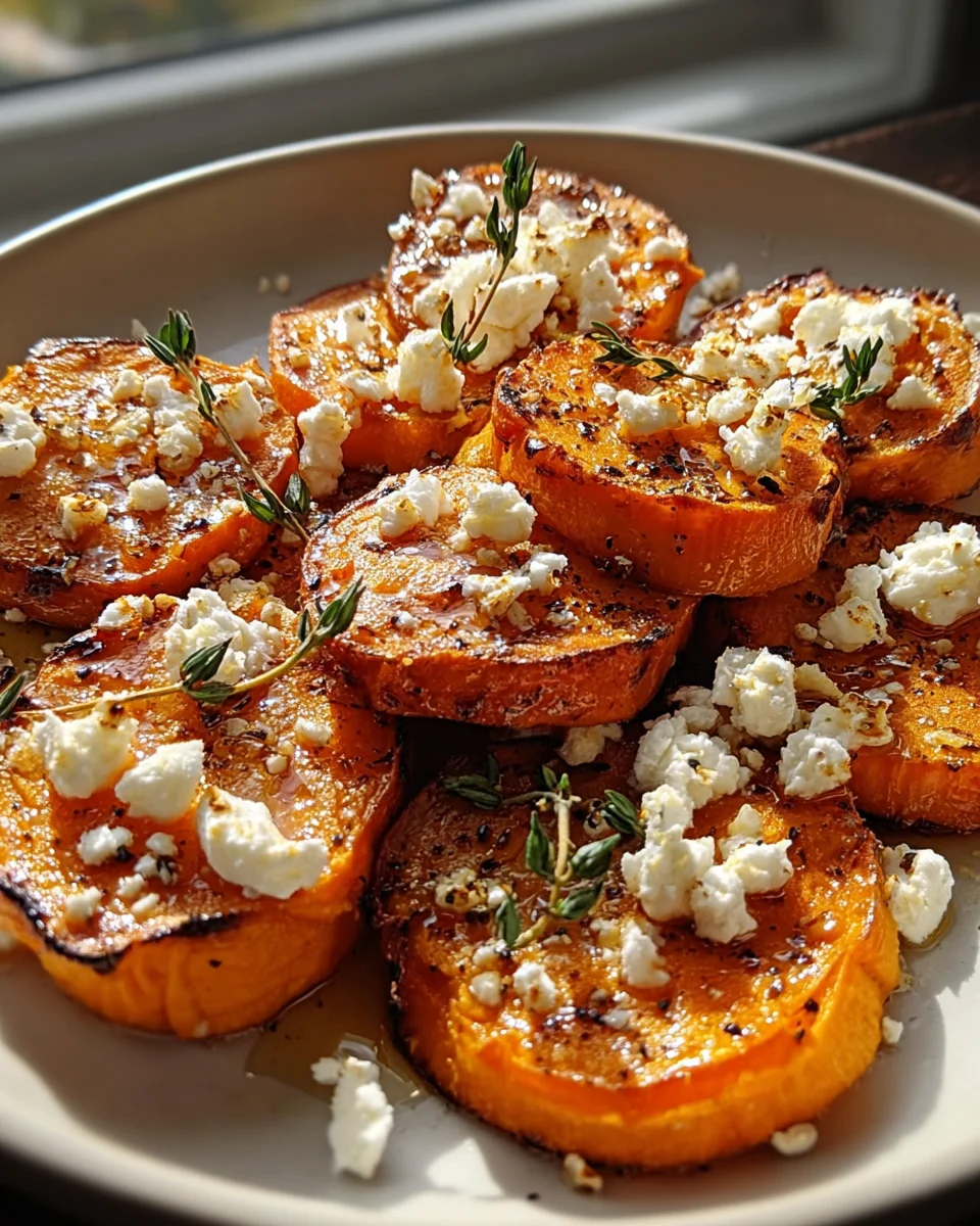 Honig Feta Süßkartoffel Runden – Ein köstliches Rezept!