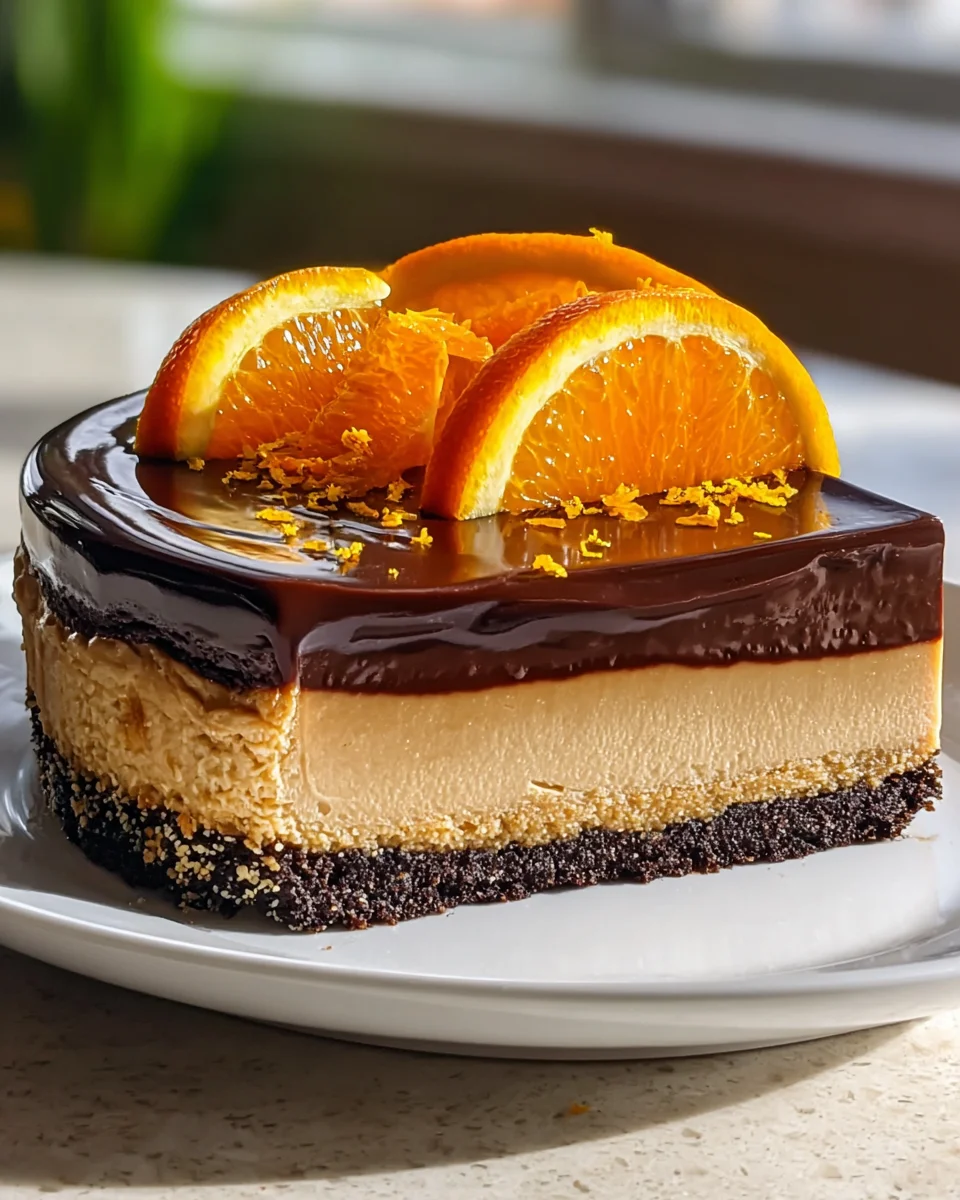 Schokoladen-Orangen-Cheesecake: Ein dekadentes Dessert!