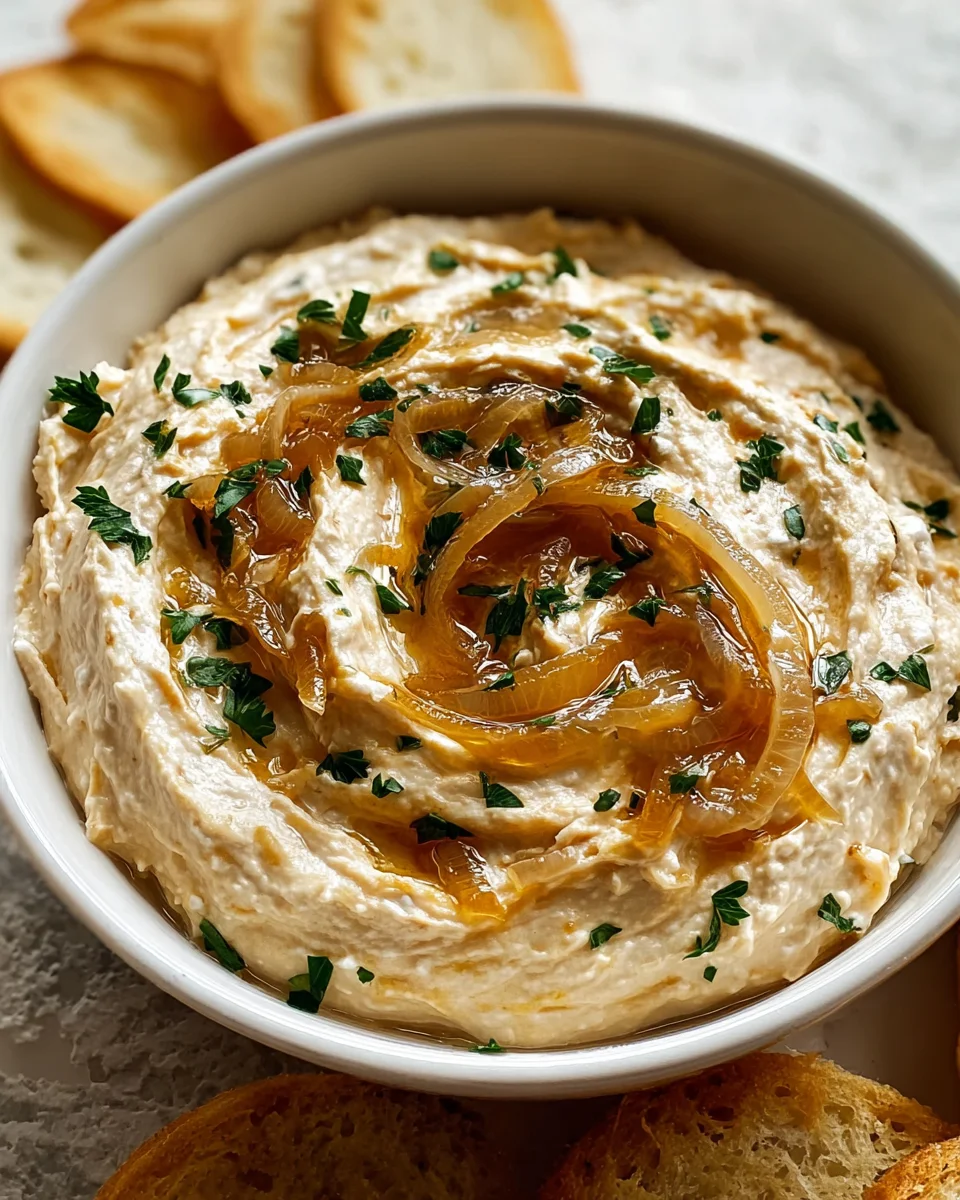 Gordon Ramsays Rezept für karamellisierten Zwiebel-Dip