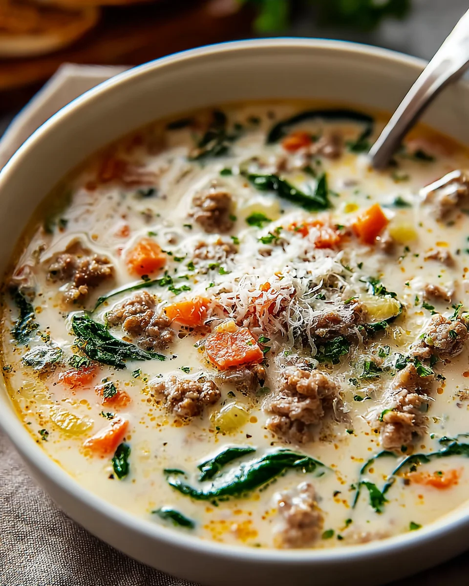 Cremige italienische Rindfleischsuppe – Ein Wohlfühlgenuss