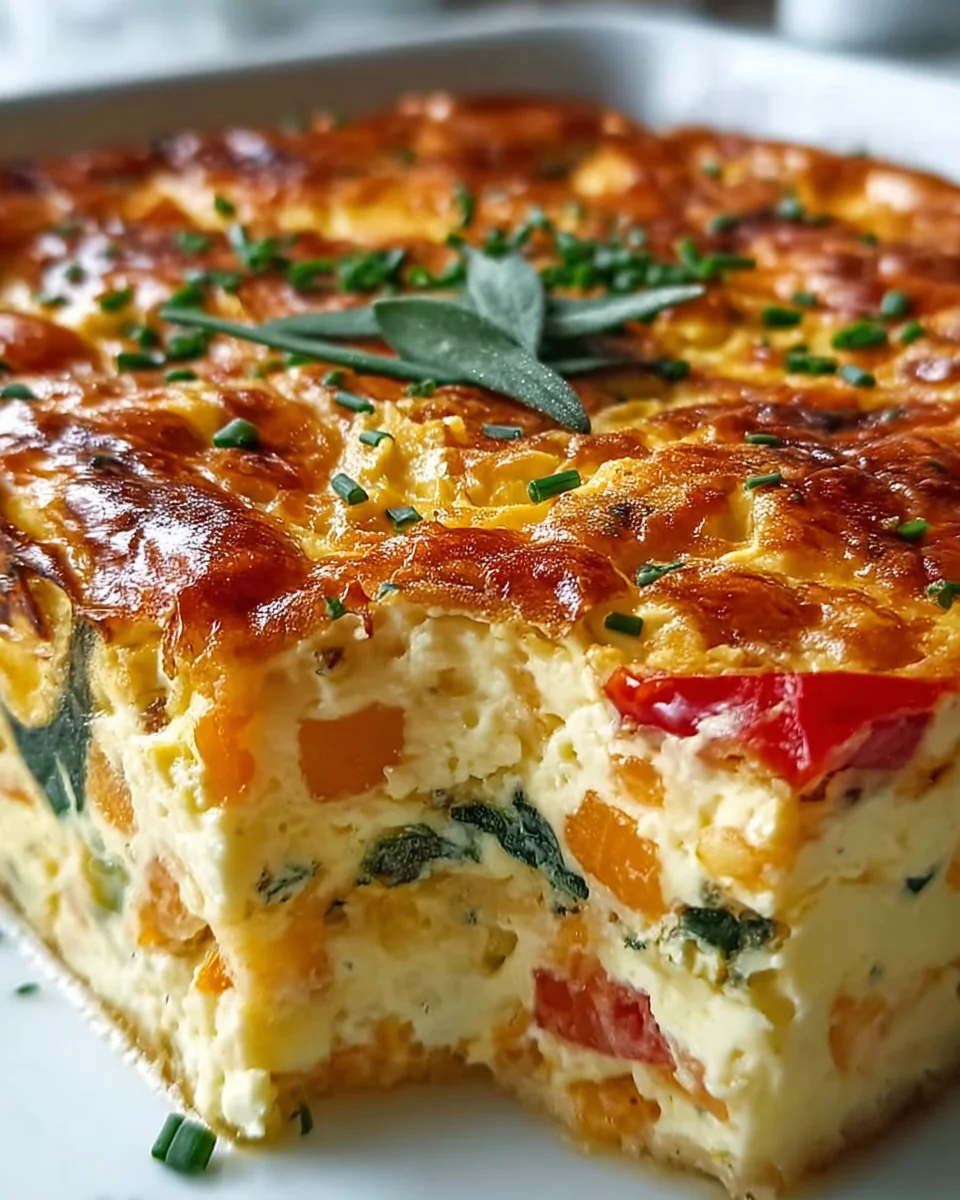 Proteinreicher Huttenkäse Eierauflauf – Dein perfekter Start!