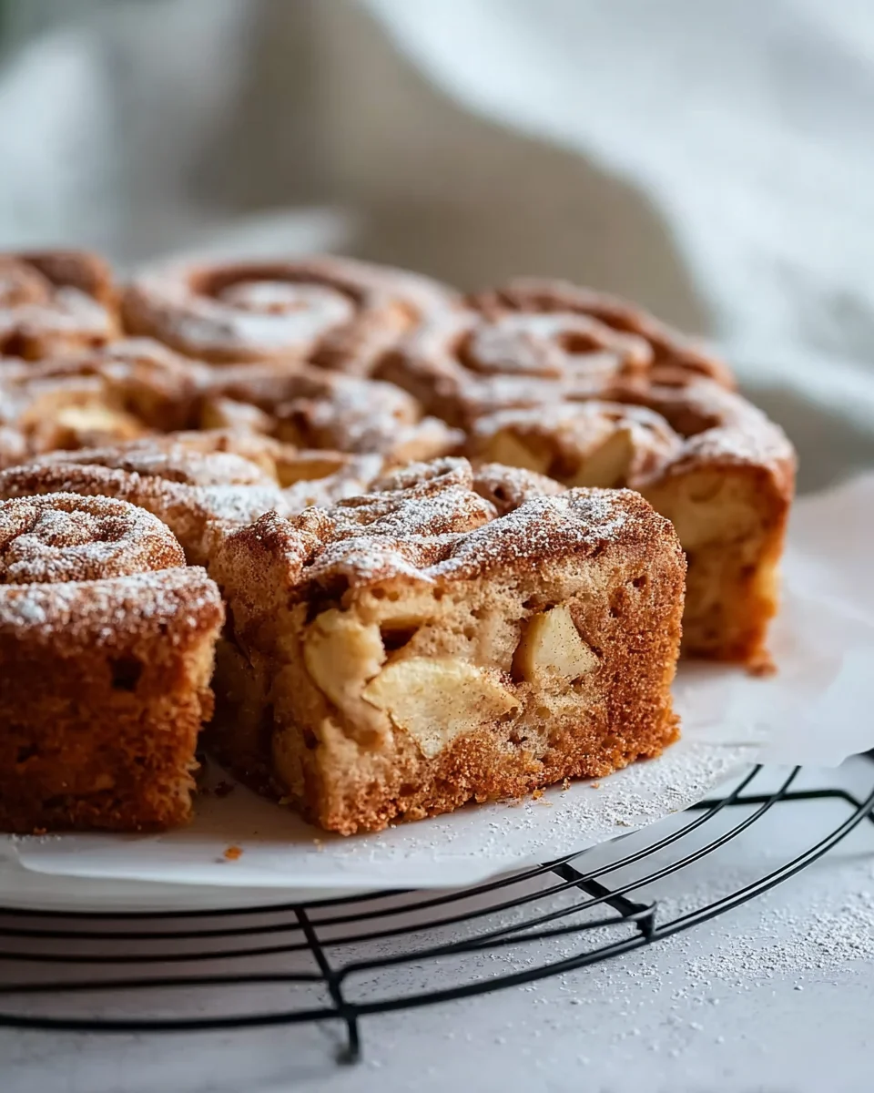 Saftiger Zimtschnecken Apfelkuchen – himmlischer Genuss!