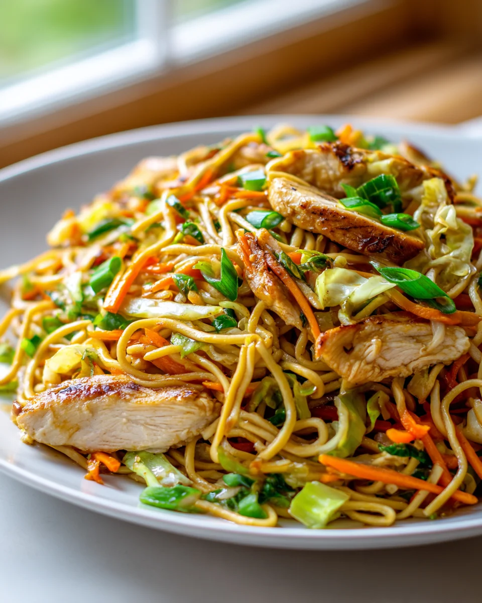 Chicken Chow Mein Rezept: Schnell & Lecker Asiatisch Kochen!