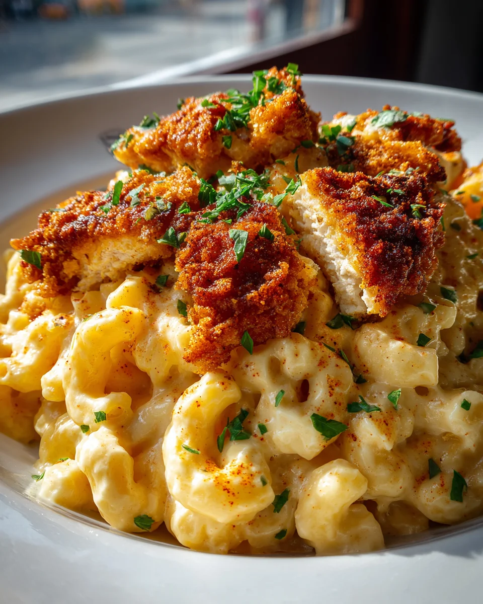 Crispy Chicken Mac & Cheese: Das ultimative Geschmackserlebnis!